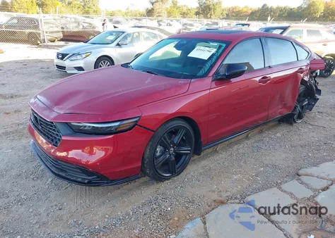 2025 Honda Accord Hybrid Sport-L from USA, damaged, VIN 1HGCY2F74SA025701